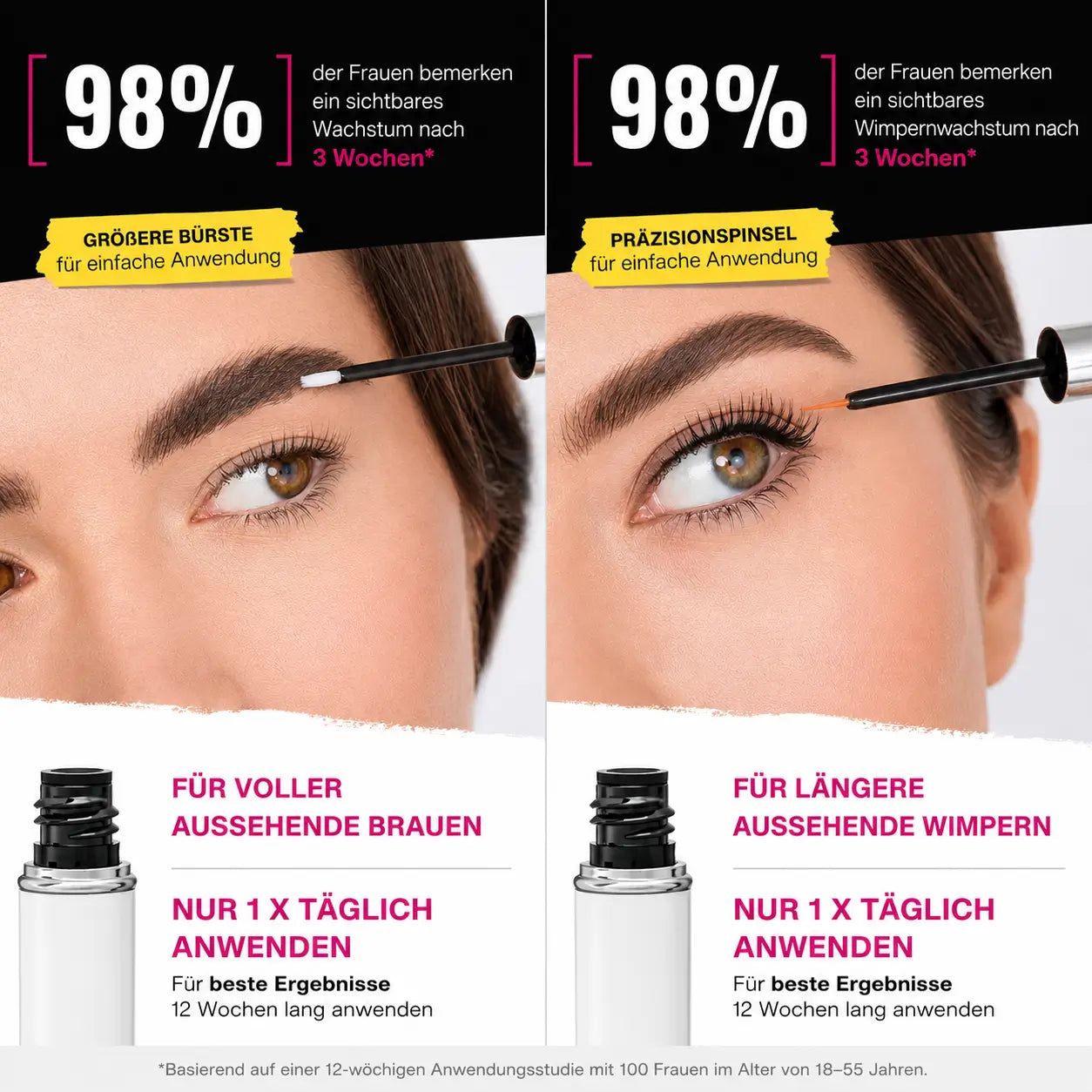 2-in-1 Brauen- & Wimpernserum