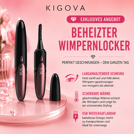 Kigova Beheizter Wimpernformer